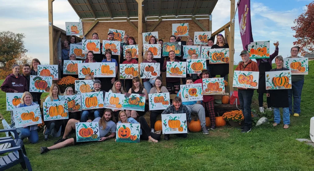 Paint and Sip Event